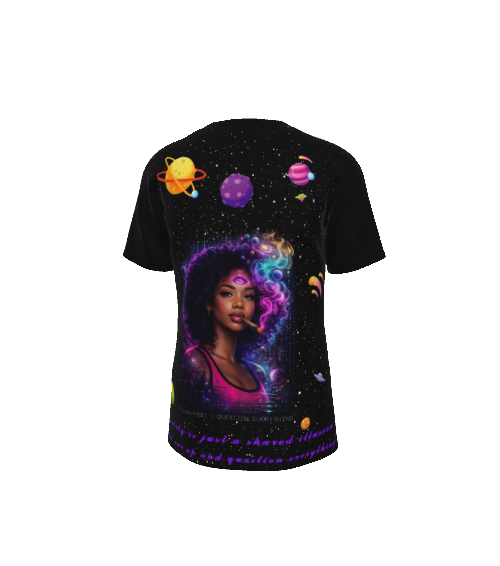 420 Galaxy Tee back